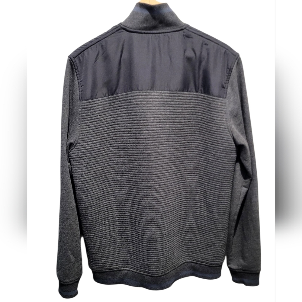 Ted Baker London Sardin Quilted Jacket Gray Men Size 4-Large Lightweight - Picture 2 of 8